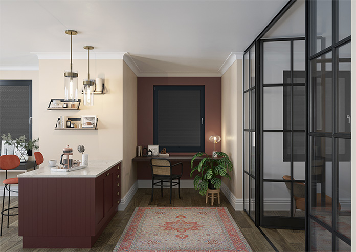 Umbra (Blackout), Licorice - Stick Fit Honeycomb Blind - Image 9